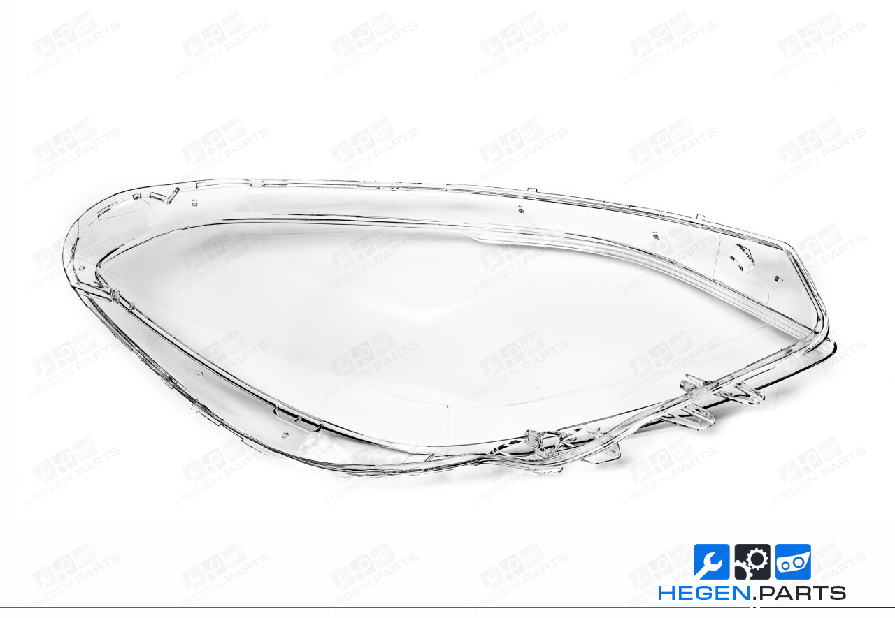 Ляво стъкло (капак) за фар на MERCEDES B класа W246 W242 12-15 преди фейслифт