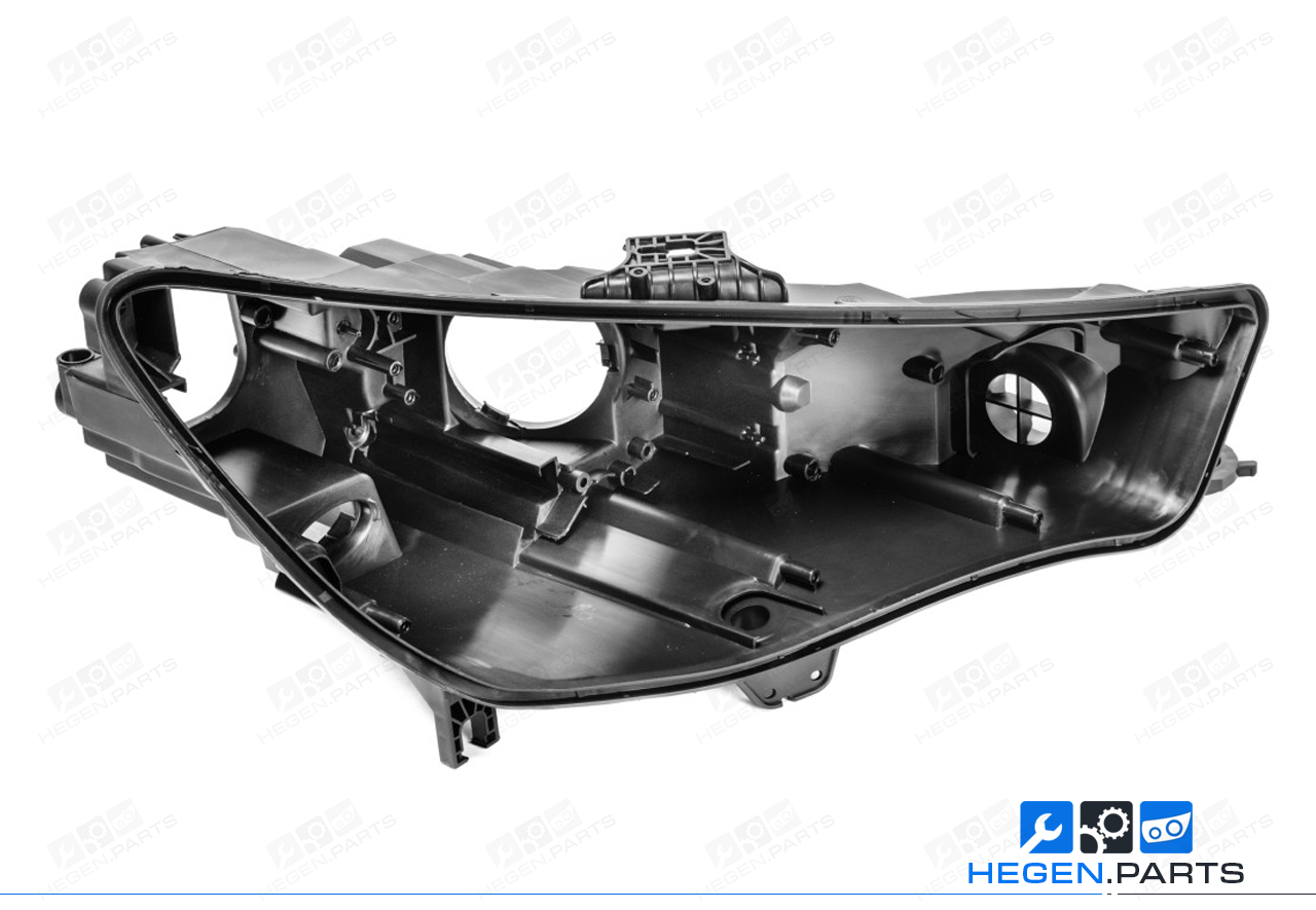 Десен корпус за фар на AUDI A4 B9 16-18 преди фейслифт Xenon