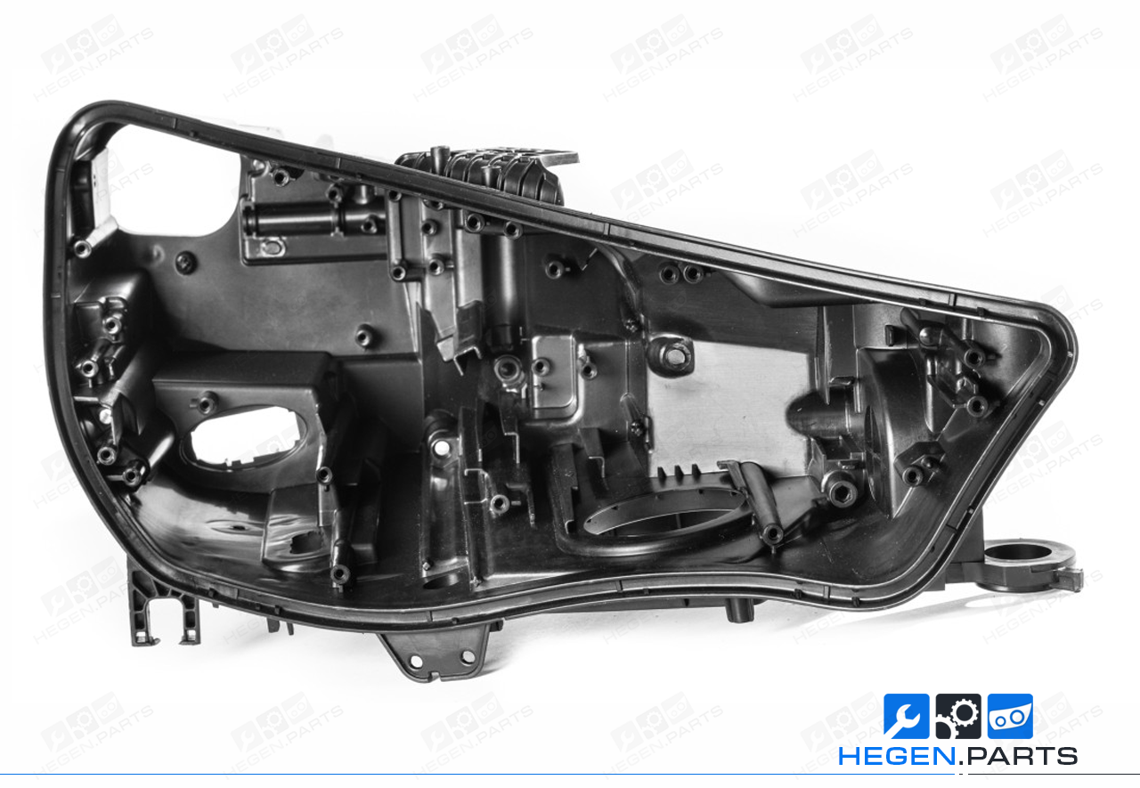 Десен корпус за фар на AUDI A4 B9 16-18 преди фейслифт MATRIX