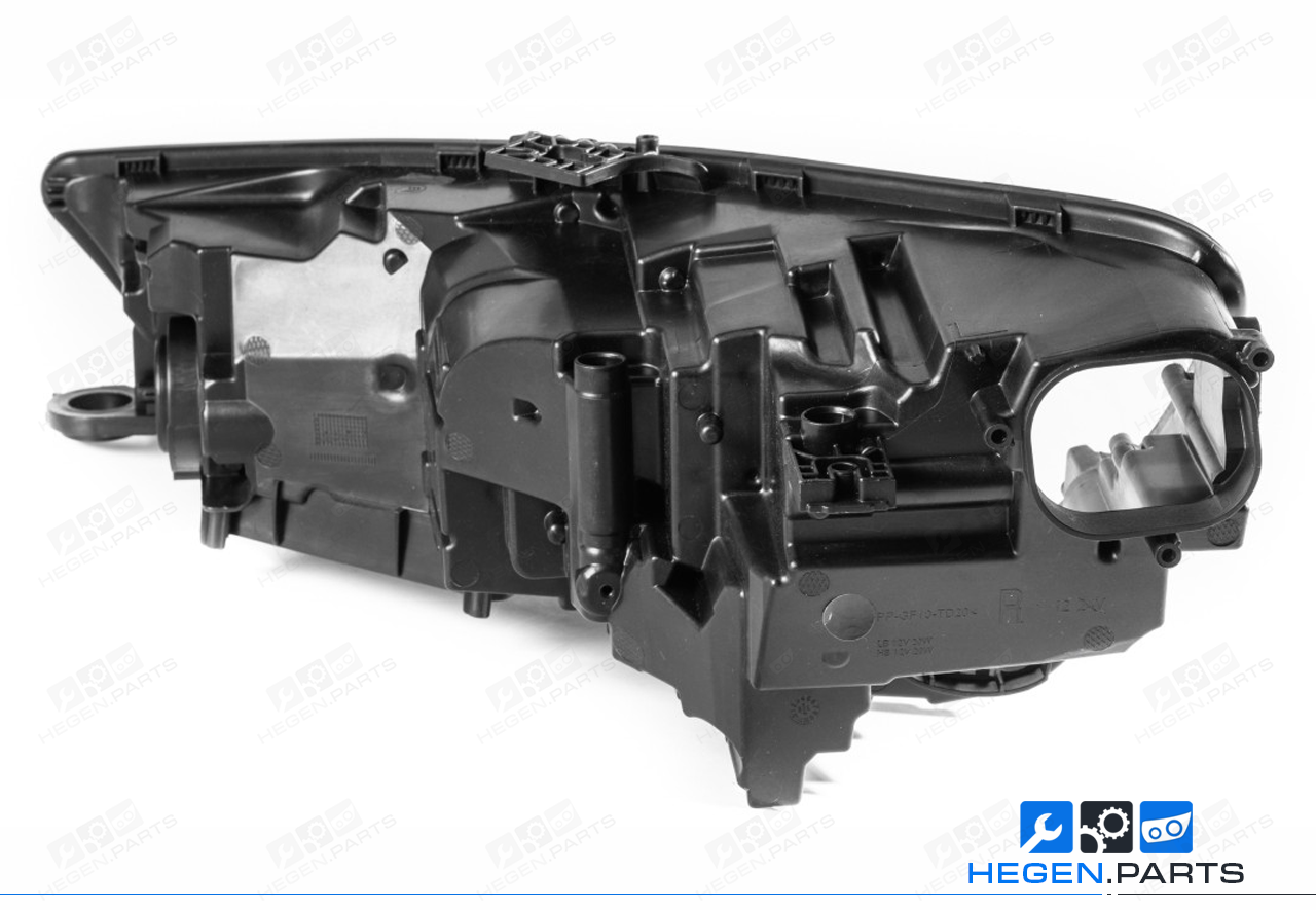Десен корпус за фар на AUDI A4 B9 16-18 преди фейслифт MATRIX