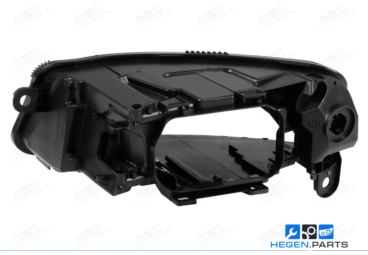 Десен корпус за фар на AUDI A6 C6 06-09 преди фейслифт Xenon