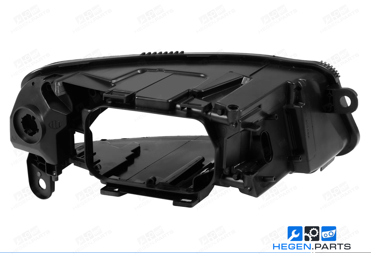 Ляв корпус за фар на AUDI A6 C6 06-09 преди фейслифт Xenon