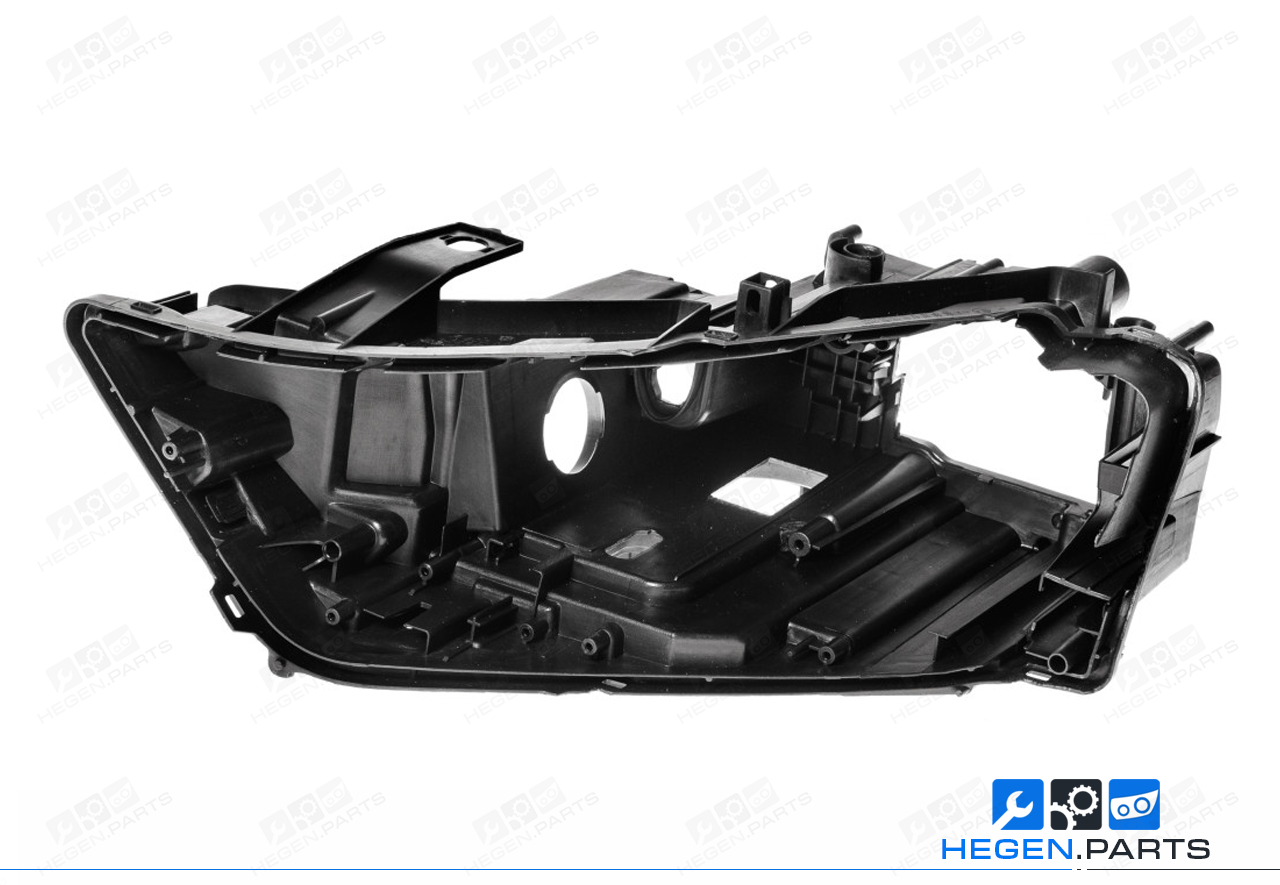 Ляв корпус за фар на AUDI Q3 8U 16-18 фейслифт LED