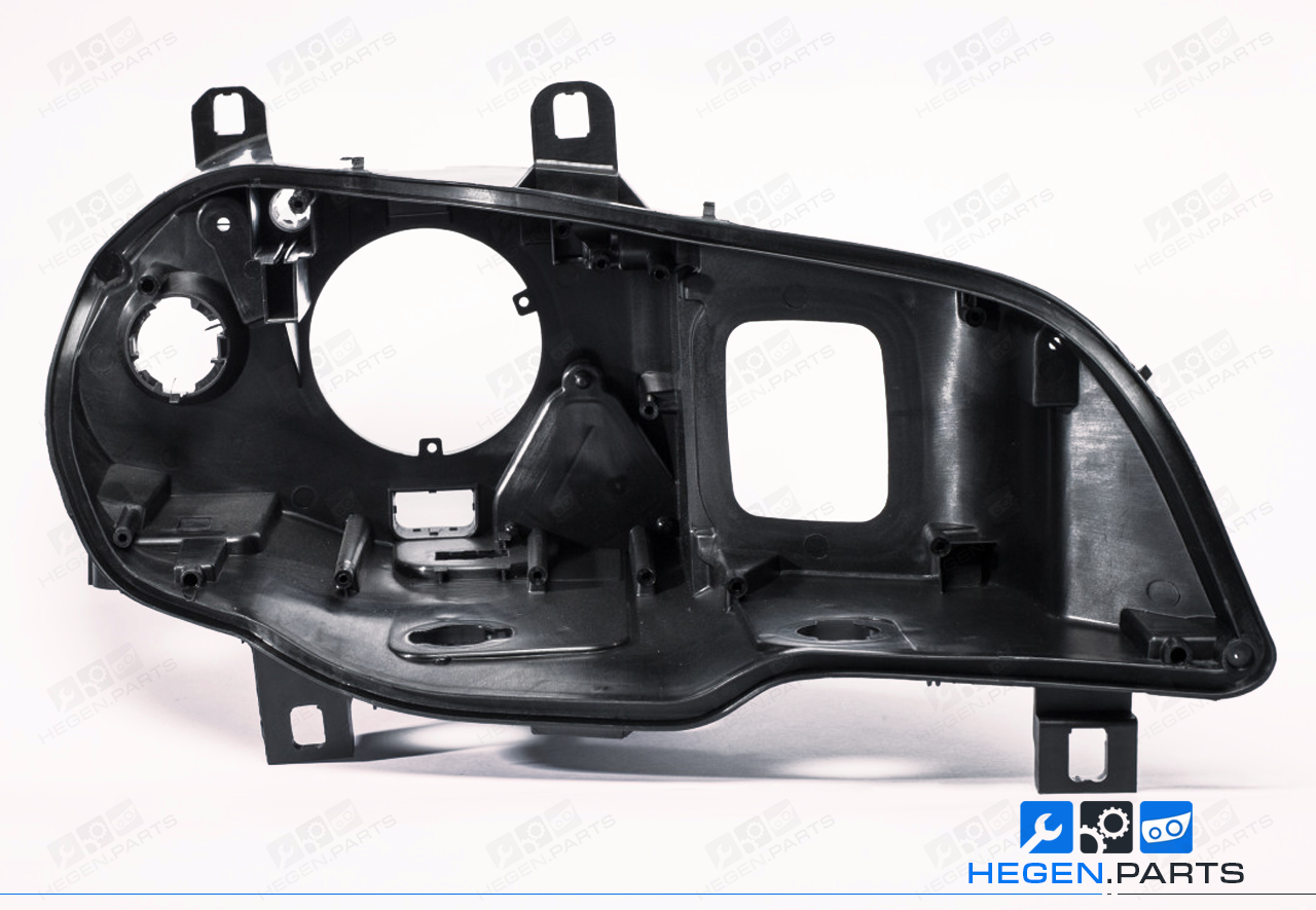 Десен корпус за фар на BMW X5 E70 11-13 фейслифт Xenon с AFS