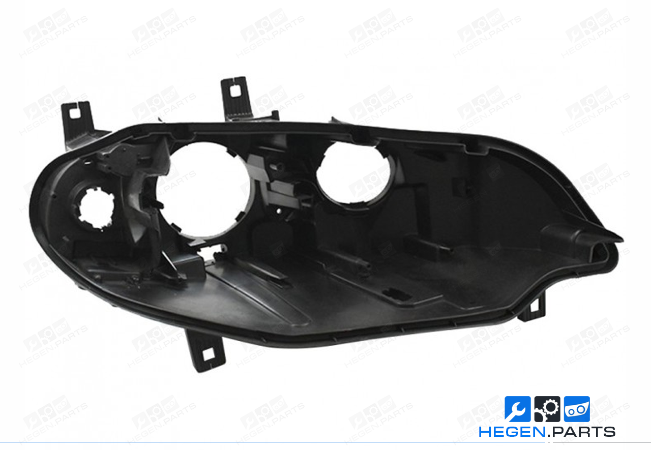 Десен корпус за фар на BMW X6 E71 08-11 преди фейслифт Xenon