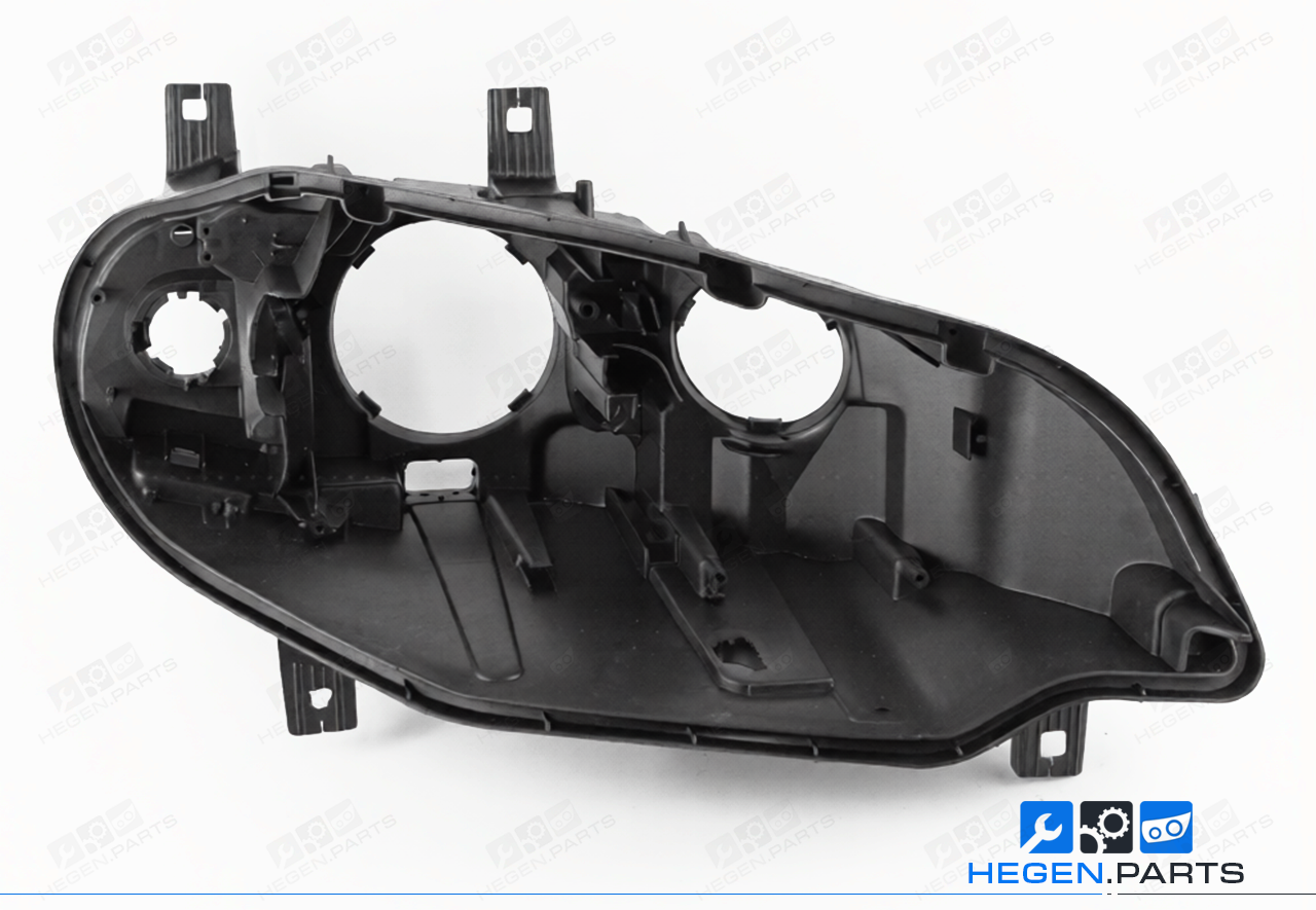 Десен корпус за фар на BMW X6 E71 11-14 фейслифт Xenon