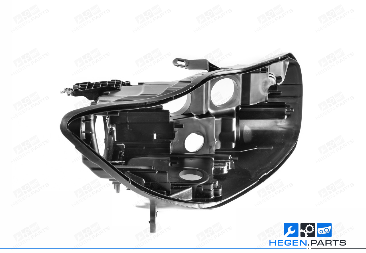 Десен корпус за фар на AUDI A6 C7 11-15 преди фейслифт Xenon