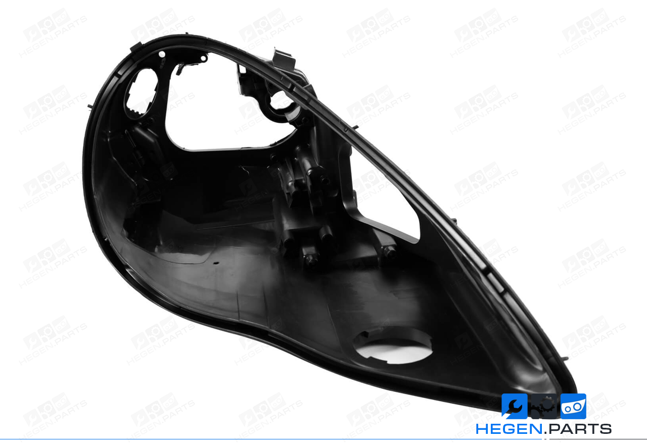 Десен корпус за фар на PORSCHE Panamera 970 09-14 преди фейслифт