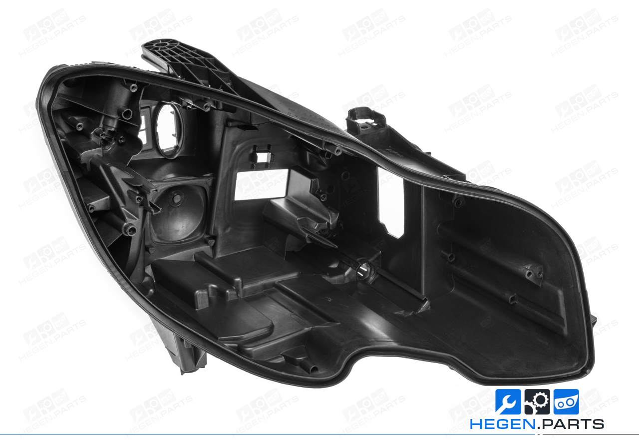 Десен корпус за фар на MERCEDES CLS класа C218 11-15 преди фейслифт High Performance LED с 2 модула