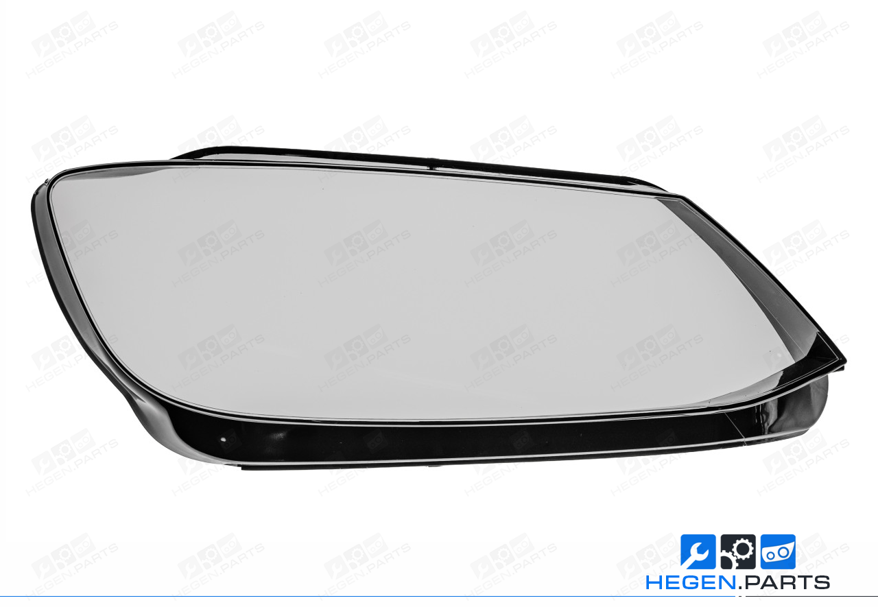 Дясно стъкло (капак) за фар на VW Sharan 7N 11-23 преди фейслифт / фейслифт