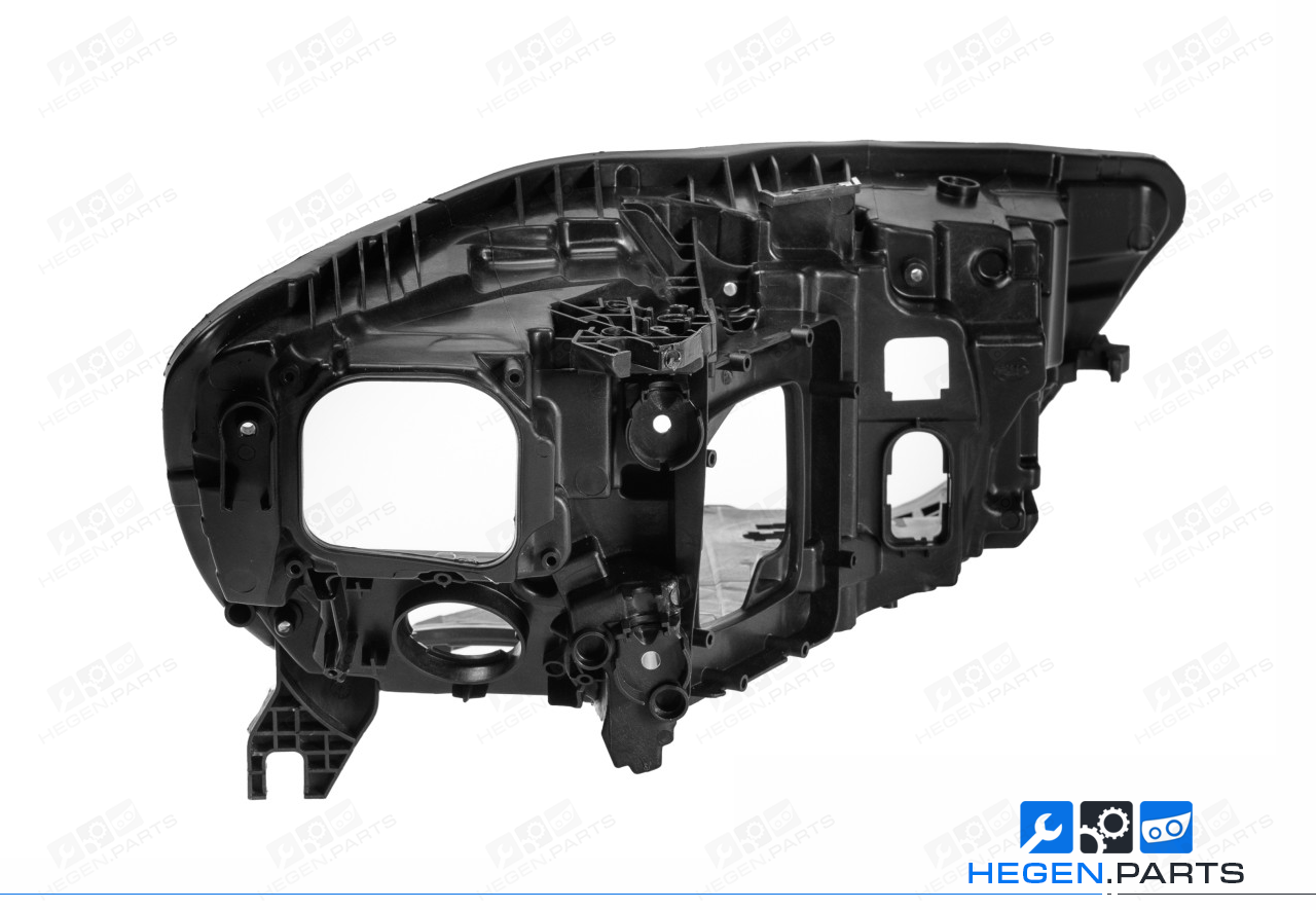 Десен корпус за фар на AUDI A6 C7 16-17 фейслифт Matrix