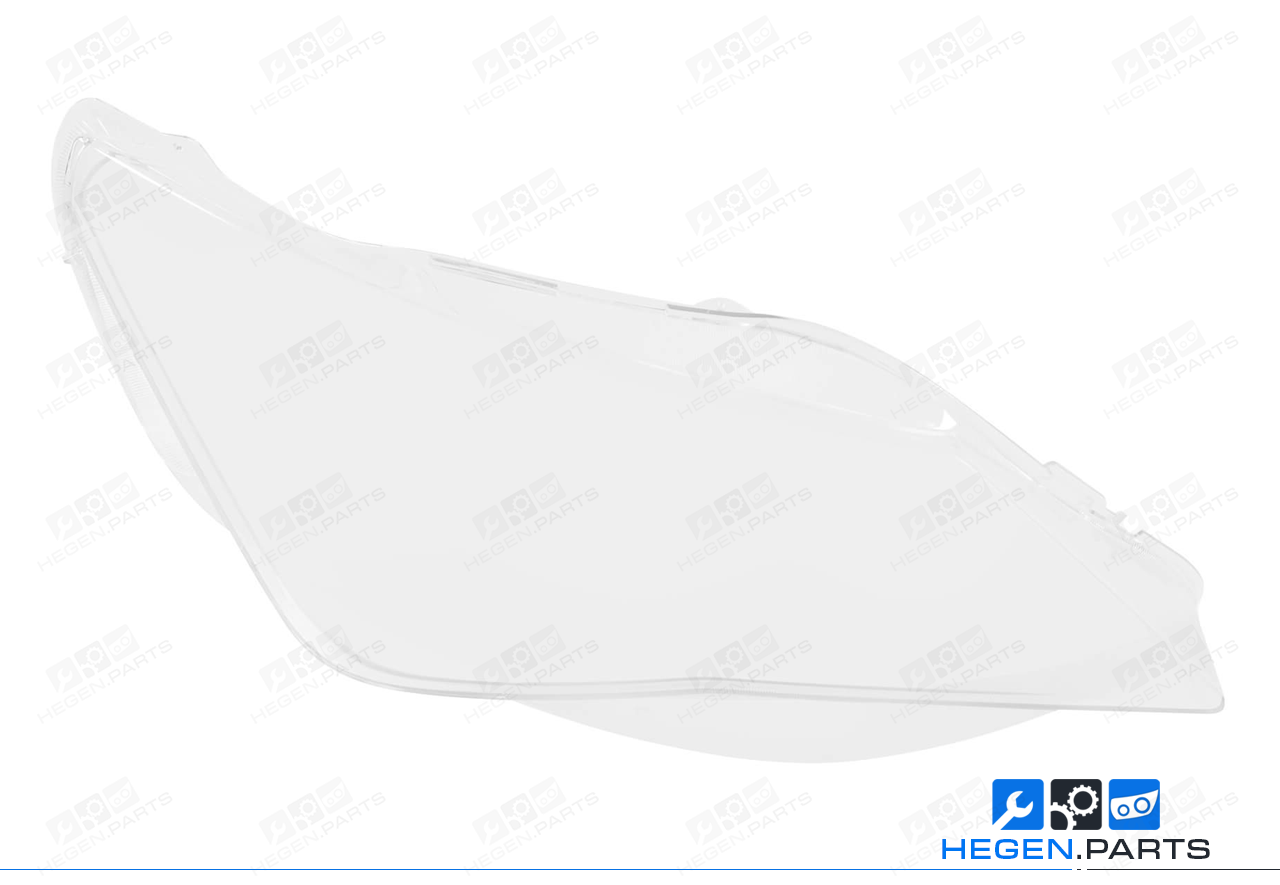 Дясно стъкло (капак) за фар на SEAT IBIZA 6J 12-17 1-ви и 2-ри фейслифт