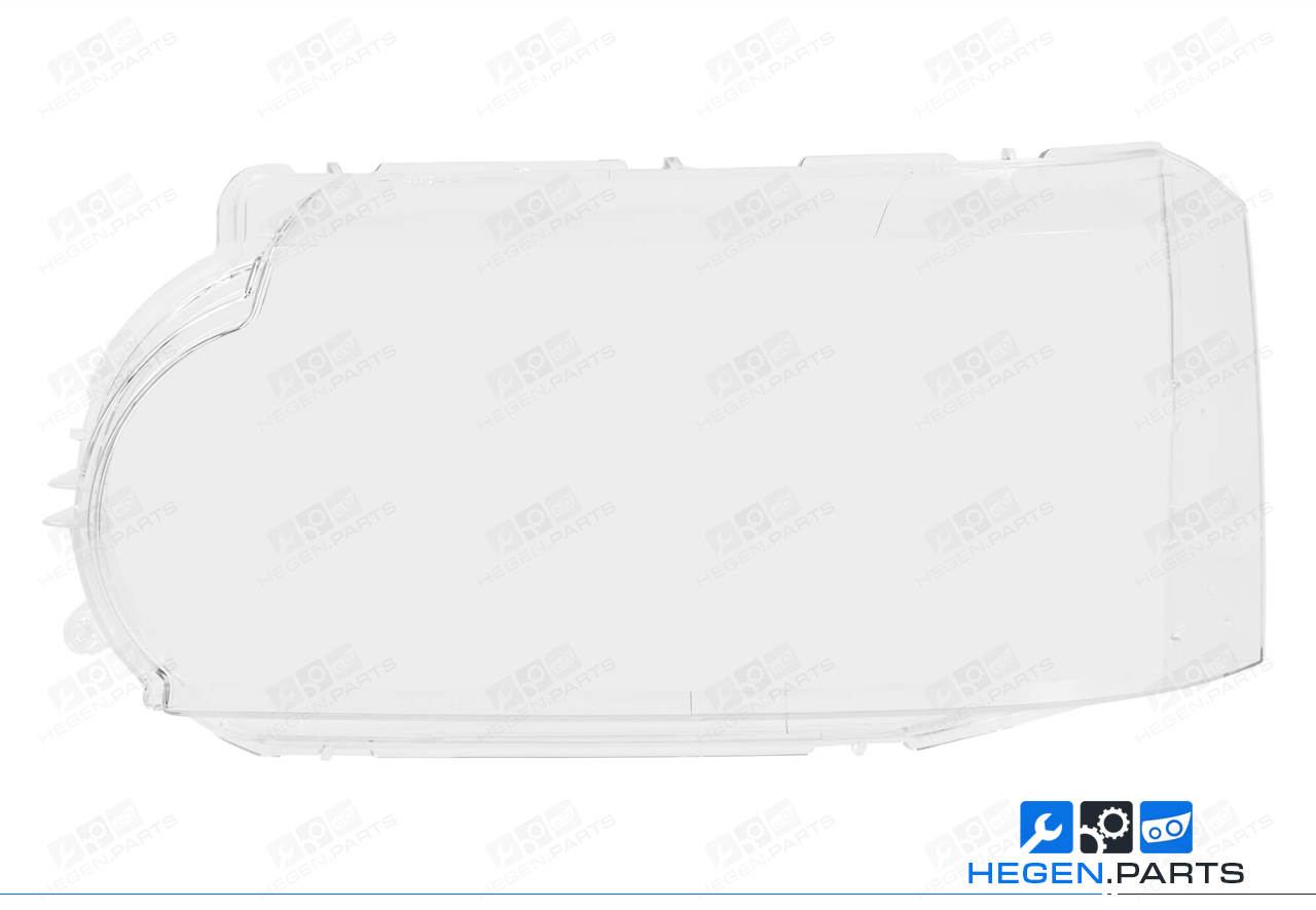 Ляво стъкло (капак) за фар на LAND-ROVER Range Rover Vogue L322 10-12 2-ри фейслифт