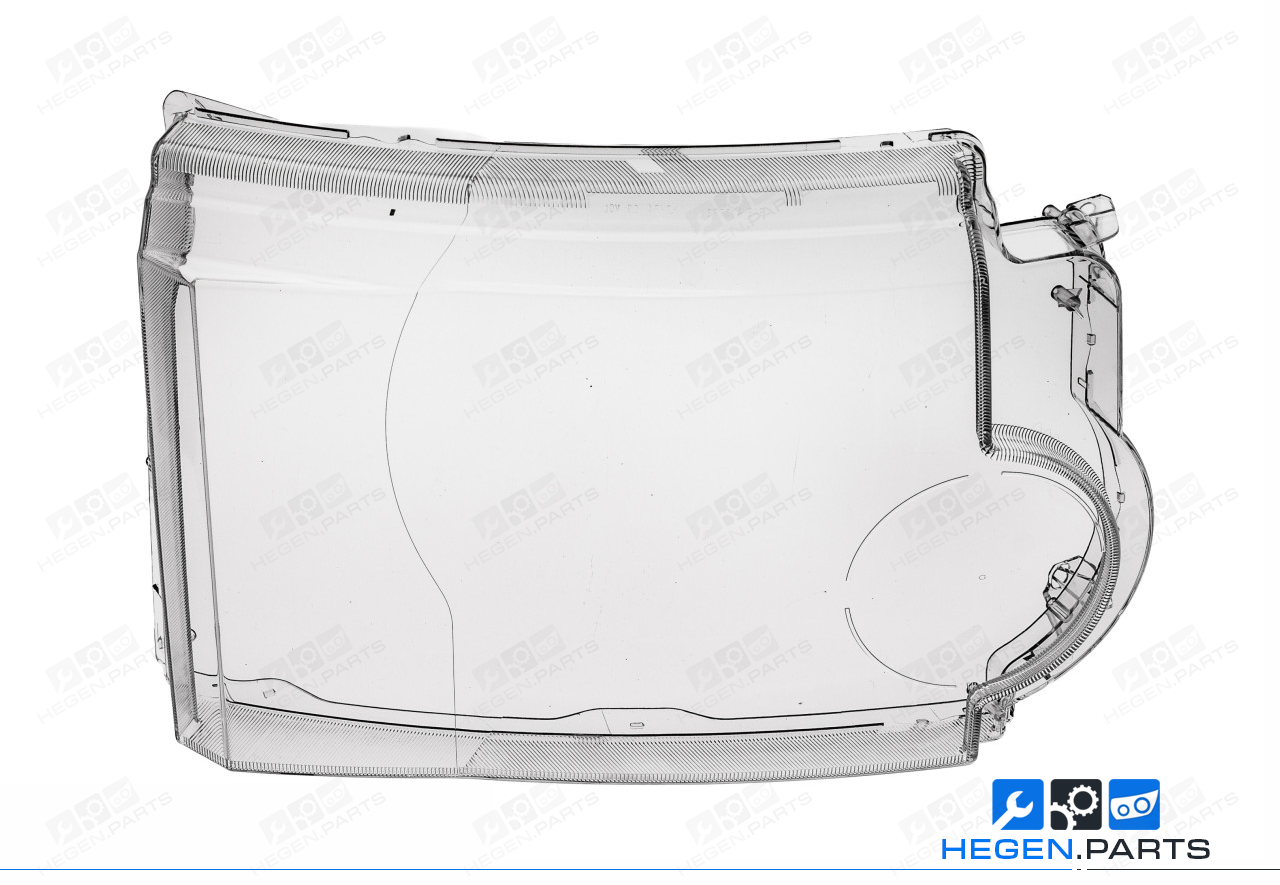 Дясно стъкло (капак) за фар на LAND-ROVER Range Rover Discovery L319 05-09 преди фейслифт