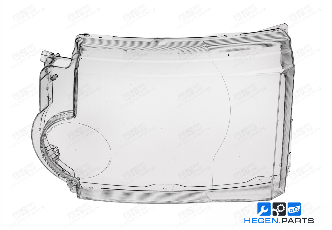 Ляво стъкло (капак) за фар на LAND-ROVER Range Rover Discovery L319 05-09 преди фейслифт