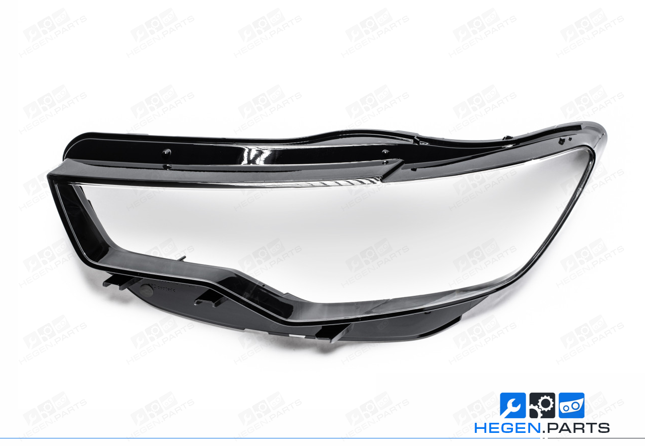 Ляво стъкло (капак) за фар на AUDI A6 C7 11-15 преди фейслифт Xenon/ LED