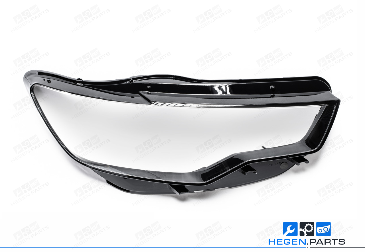 Дясно стъкло (капак) за фар на AUDI A6 C7 11-15 преди фейслифт Xenon/ LED