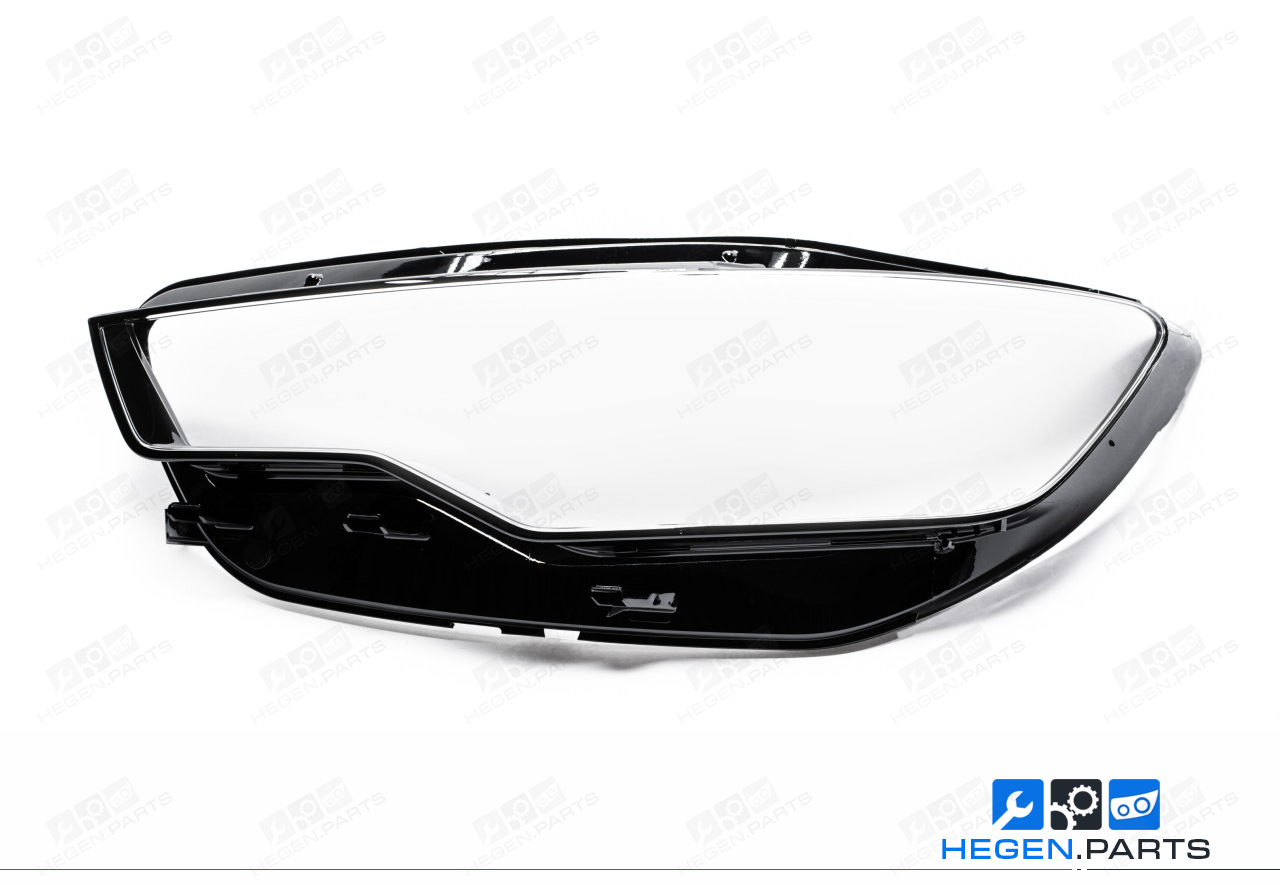 Ляво стъкло (капак) за фар на AUDI A6 C7 11-15 преди фейслифт Xenon/ LED