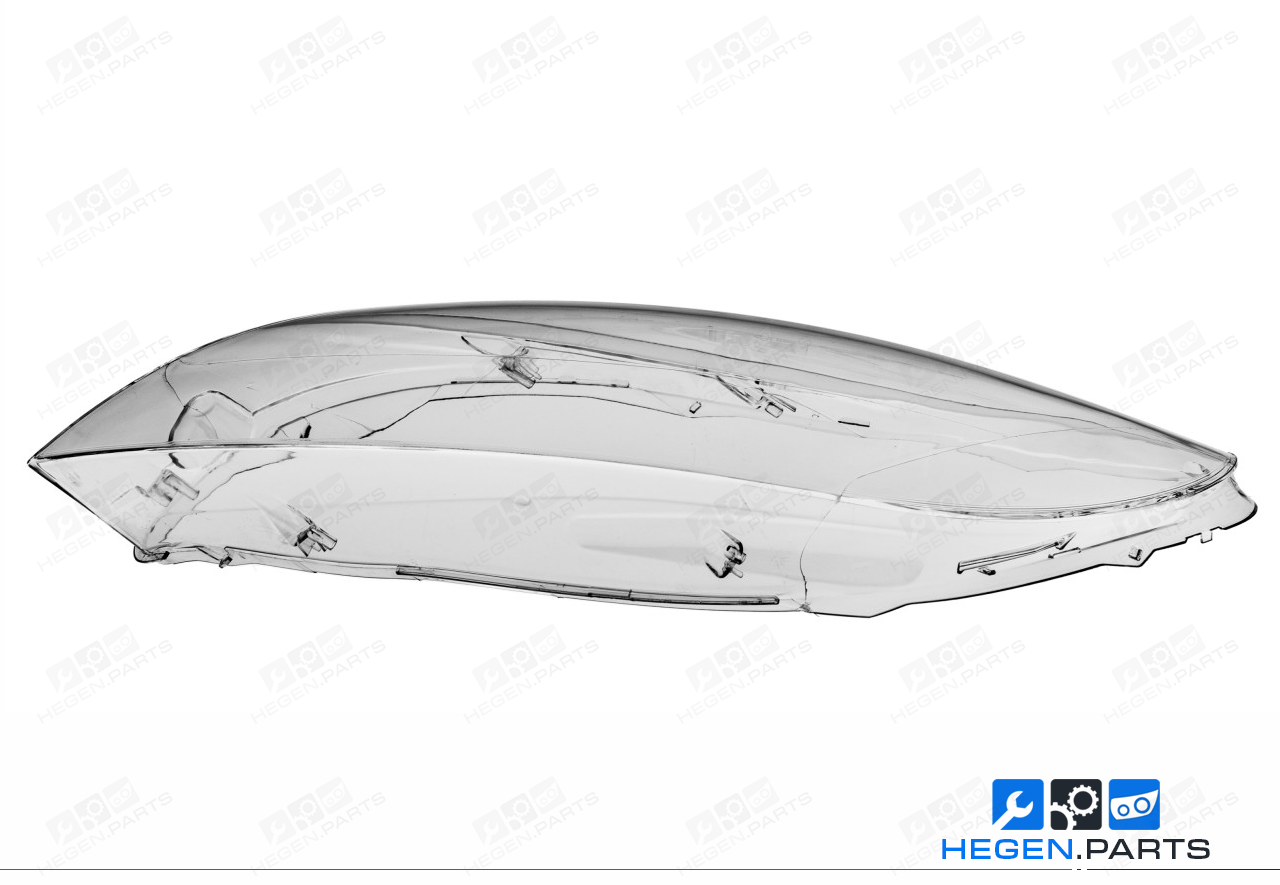 Ляво стъкло (капак) за фар на VOLVO V40 P1 13-16 преди фейслифт