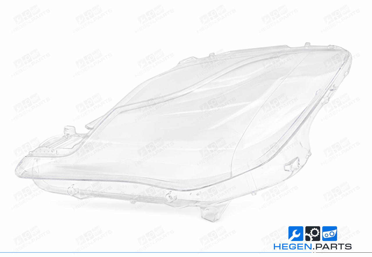 Ляво стъкло (капак) за фар на Maserati Quattroporte M156 13-16 преди фейслифт