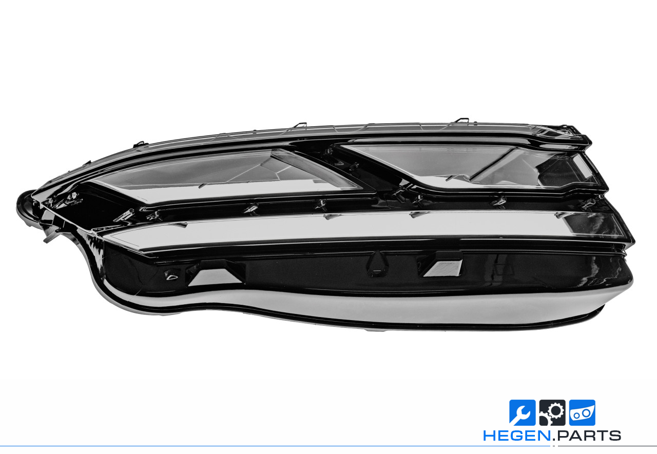 Дясно стъкло (капак) за фар на VW Touareg 18-23 преди фейслифт