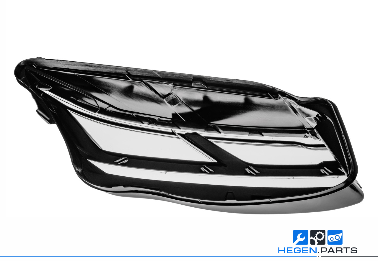 Ляво стъкло (капак) за фар на VW Touareg 18-23 преди фейслифт