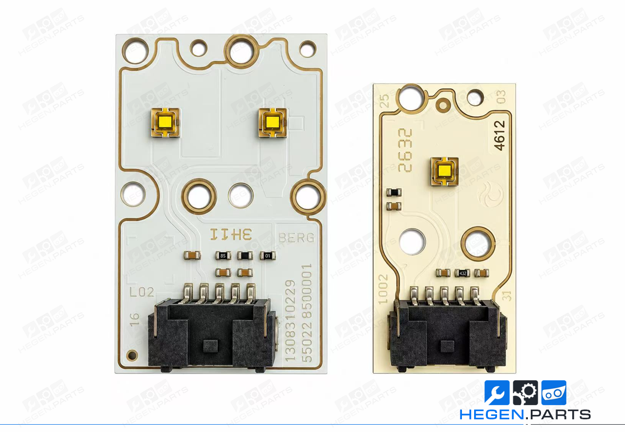 Платки за модули LED дневни светлини за Xenon фар AUDI A5 8T 2012-2016 фейслифт 1305715178 DRL чип