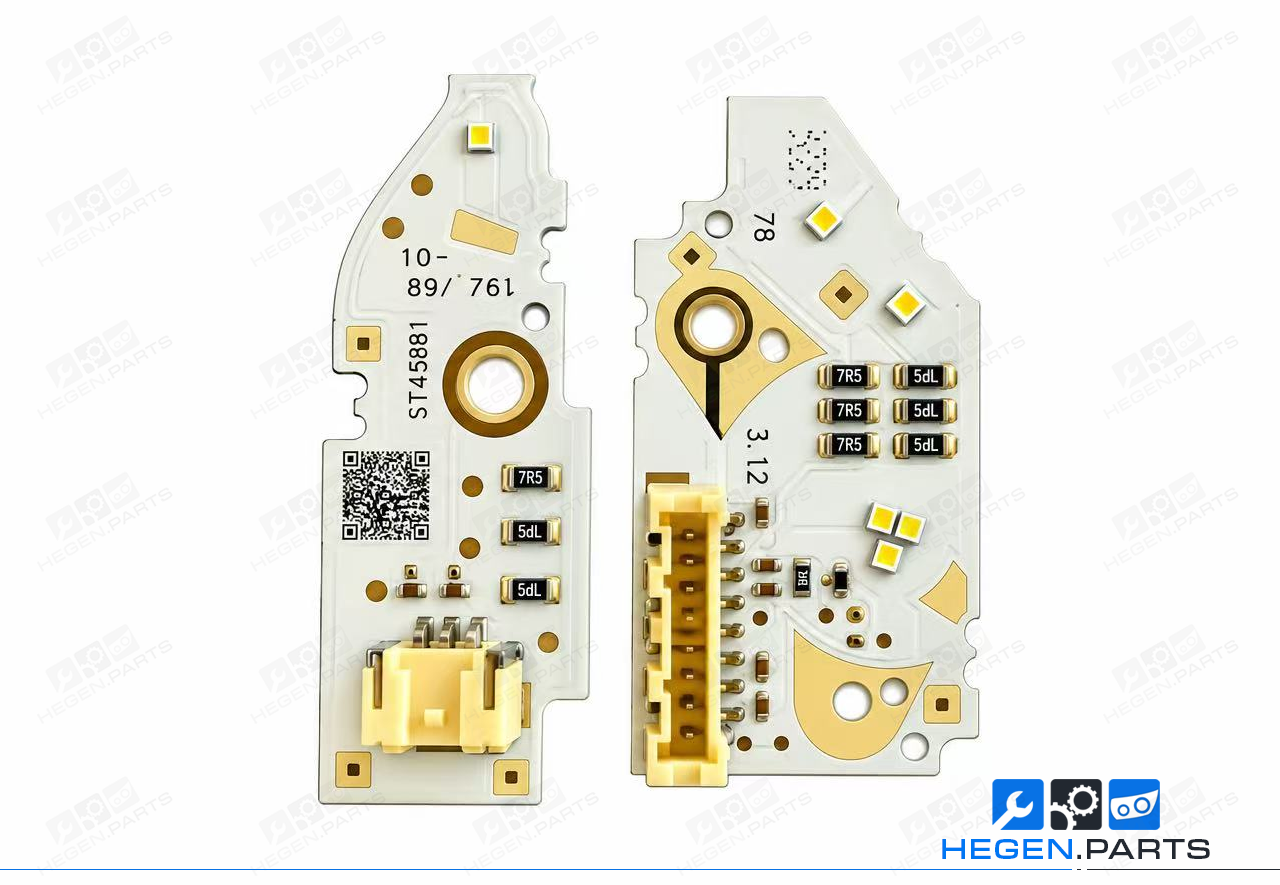 Платки за модули LED дневни светлини за Xenon фар AUDI A6 C7 4G 2016-2017 фейслифт ST4594J 19776802 19776202 ST4588I 19776801 19776201 DRL чип