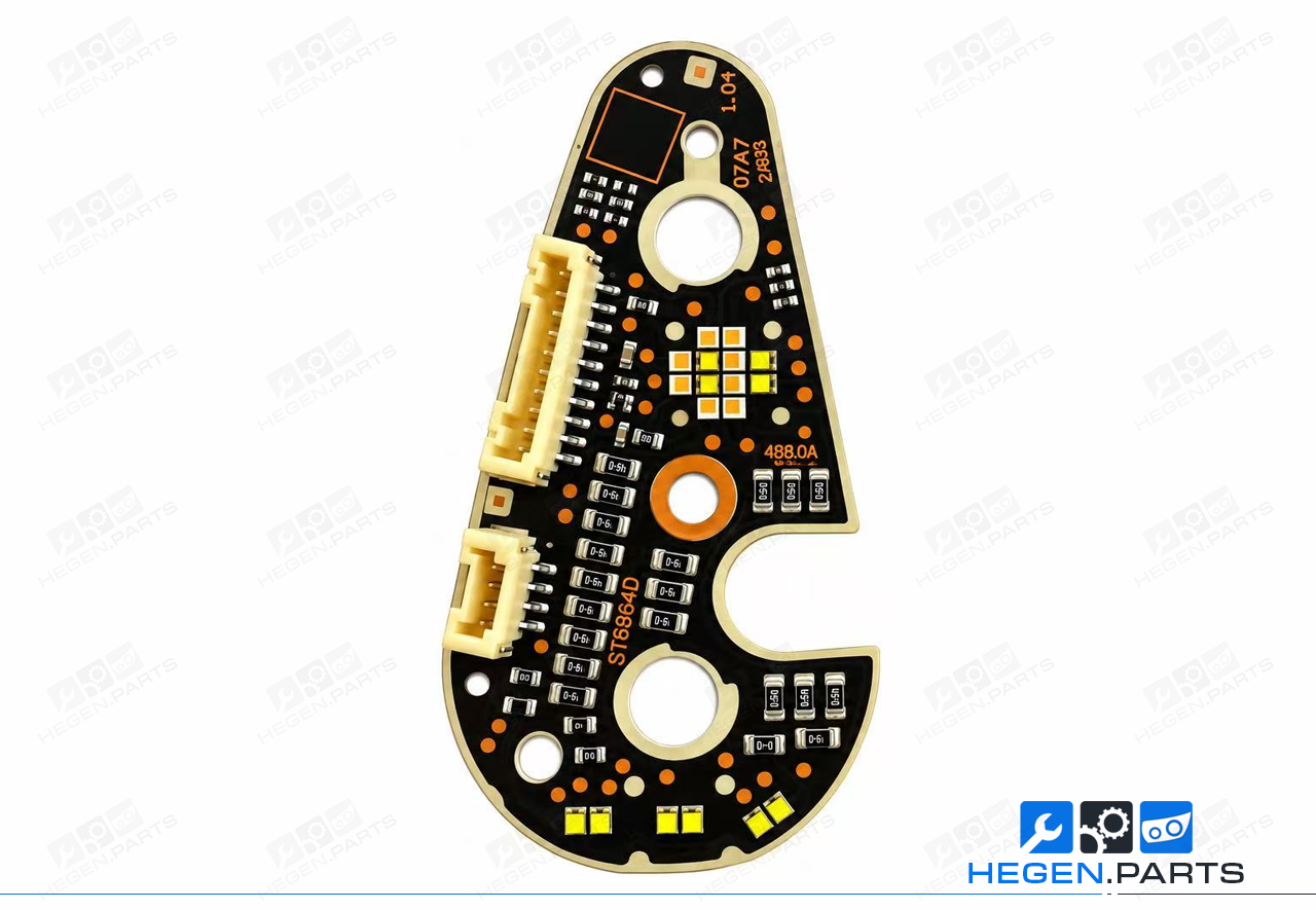 Платки за модули LED дневни светлини за MATRIX фар AUDI A8 S8 D5 2018-2022 преди фейслифт 4N0998474A 4N0998473A DRL чип — десен