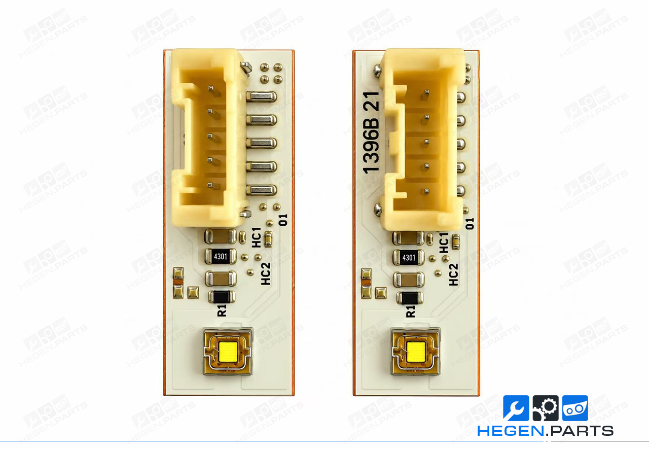 Платки за модули LED дневни светлини за AUDI Q3 SQ3 8U 2010-2015 преди фейслифт 8U0941475A D120162 17965 17966 DRL чип