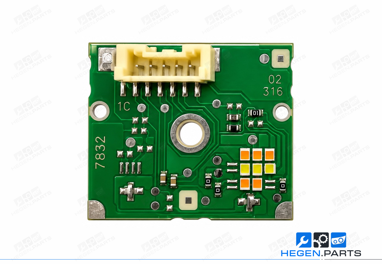 Платки за модули LED дневни светлини за High Performance LED фар на MERCEDES C класа W205 2019-2020 фейслифт A2059068104 A2059067404 A2059068004 A2059067504 21246000 DRL чип — десен