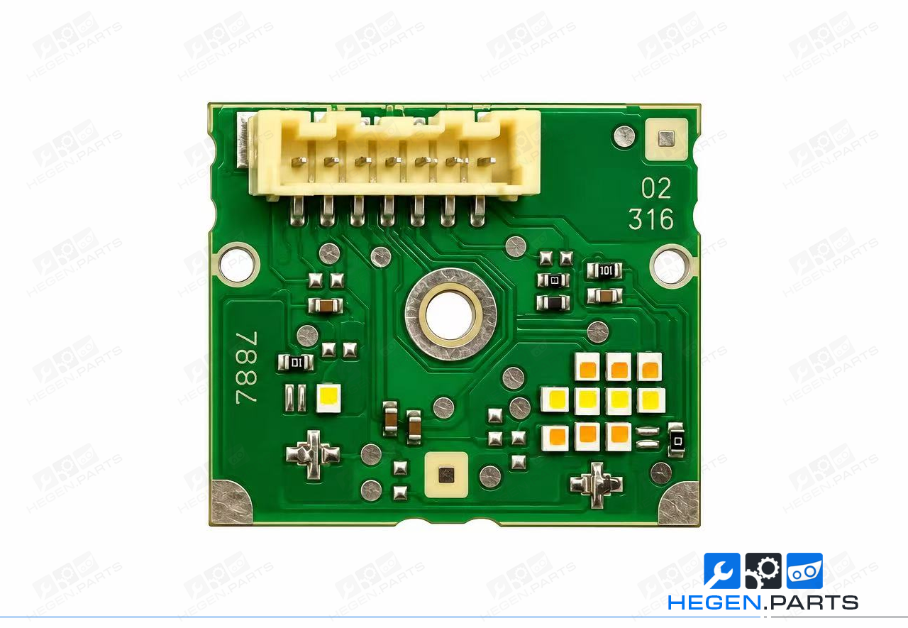 Платки за модули LED дневни светлини за MULTIBEAM фар на MERCEDES C класа W205 2019-2020 фейслифт A2059067904 A2059060002 A2059067804 A2059060001 21246000 DRL чип — десен