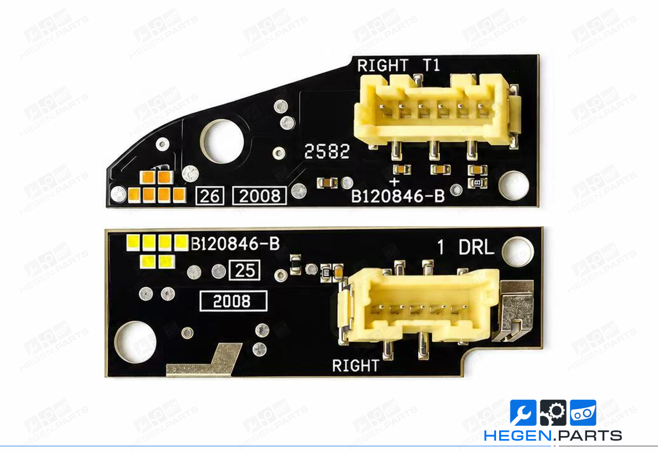 Платки за модули LED дневни светлини за VW T-Cross C1 19-23 B120846-B 2GM998479 B120845-B 2GM998478 DRL чип — десен