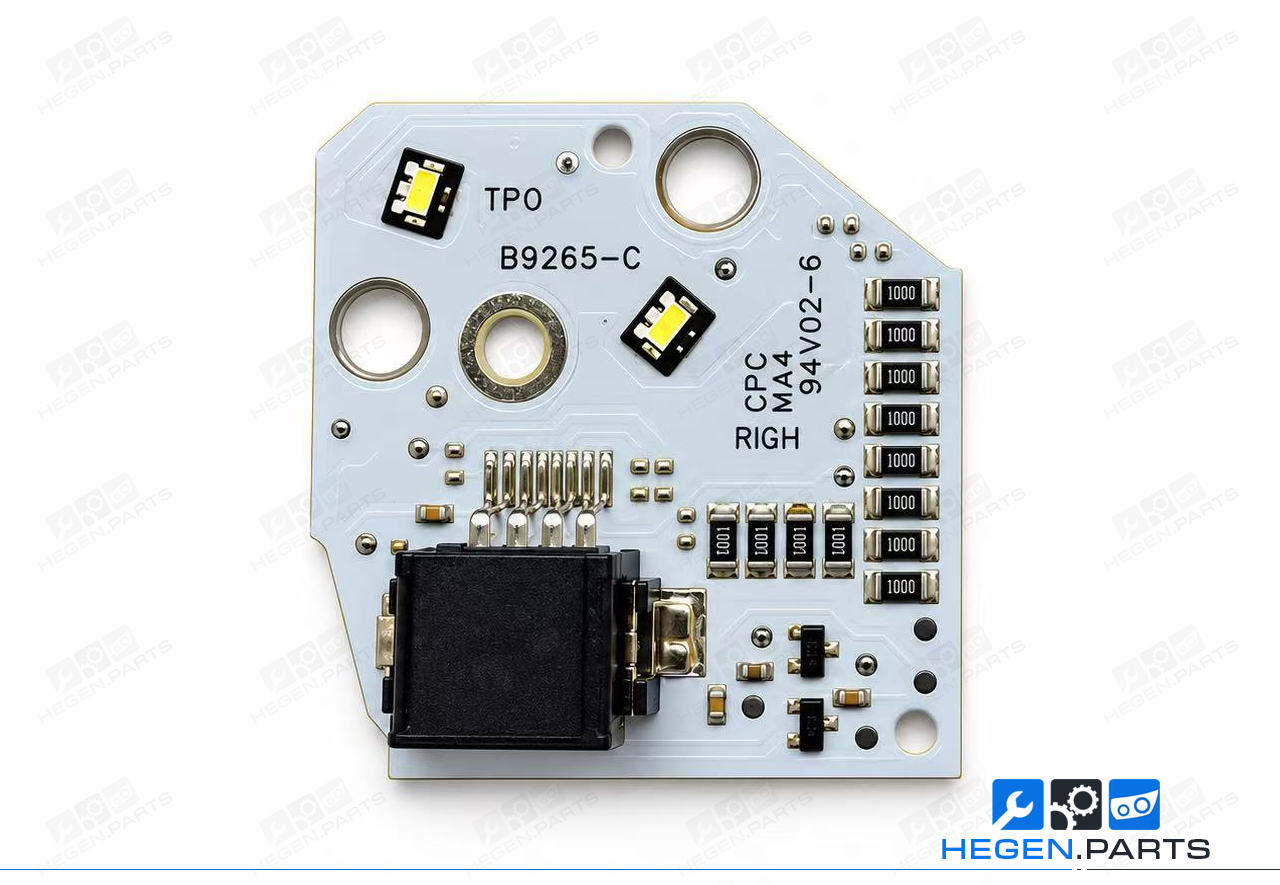 Платки за модули LED дневни светлини за SEAT LEON 5F 13-16 преди фейслифт 5F0941475 5F0941476 DRL чип — десен