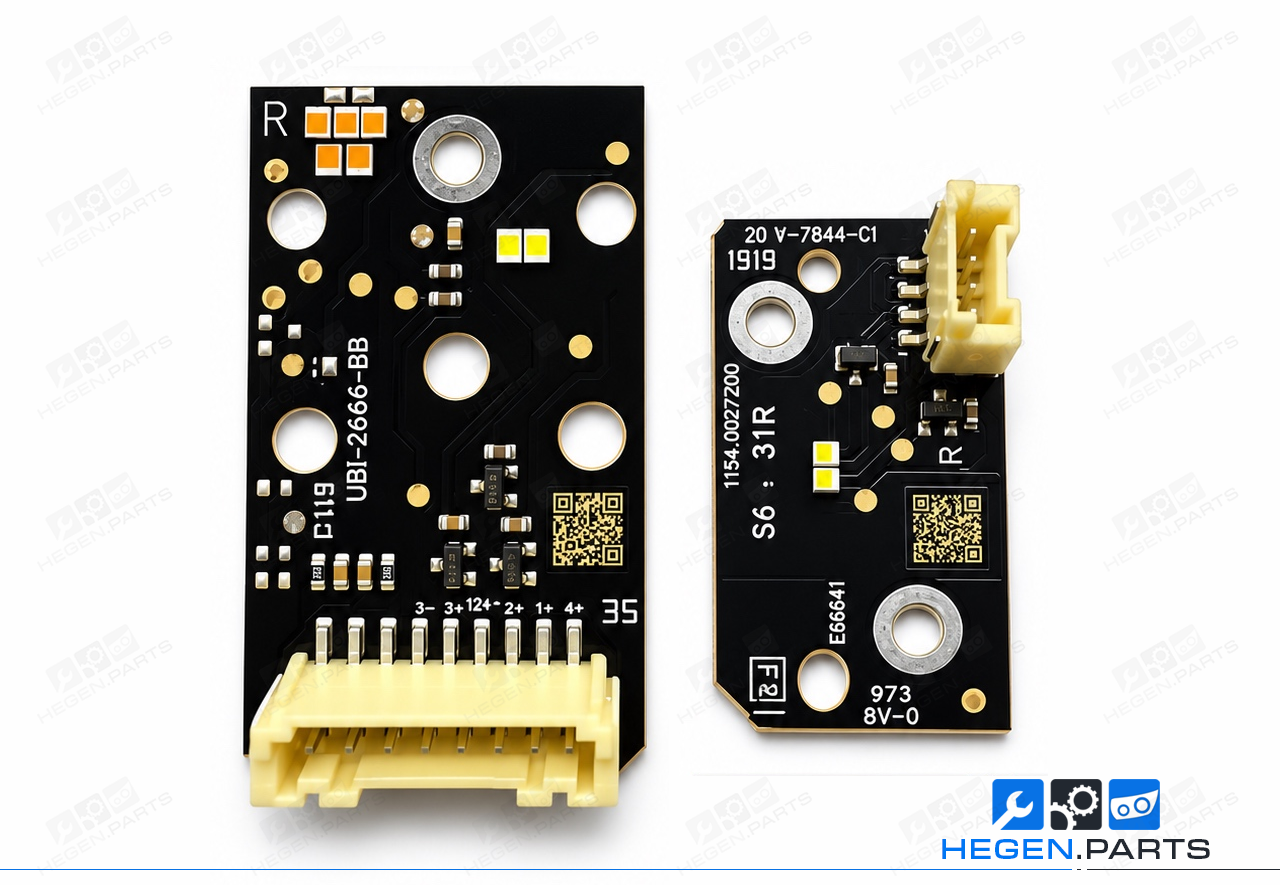 Платки за модули LED дневни светлини за BMW 7 серия G11 G12 20-22 фейслифт DRL чип — десен