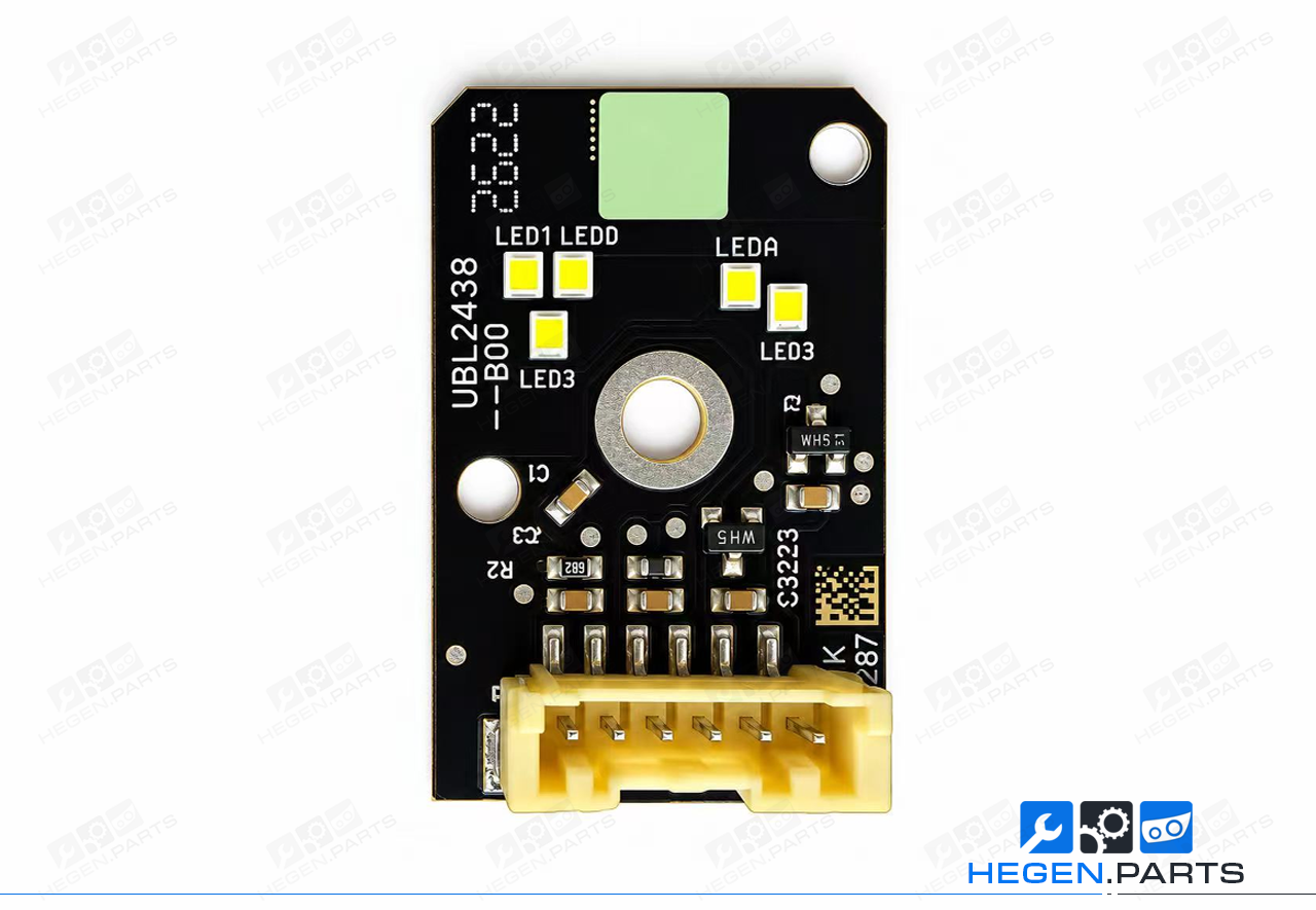 Платки за модули LED дневни светлини за ADAPTIVE LED фар BMW 5 серия G30 G31 F90 17-20 преди фейслифт, 6 серия G32 GT 17-20 преди фейслифт 63117214934 7214934 DRL чип — десен