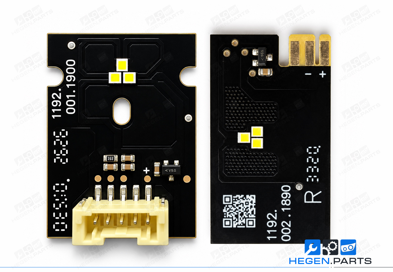 Платки за модули LED дневни светлини за фар без LASER BMW 4 серия G22 G23 G26 G80 G82 21-24 преди фейслифт 63119851047 63119851048 63119851049 63119851050 EU версия DRL чип — десен