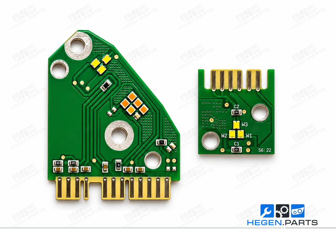 Платки за модули LED дневни светлини за LASER фар BMW X5 G05 18-23 преди фейслифт, X6 G06 20-23 преди фейслифт, X7 G07 19-22 преди фейслифт 63119477990 63119477988 63119477989 63119477987 DRL чип