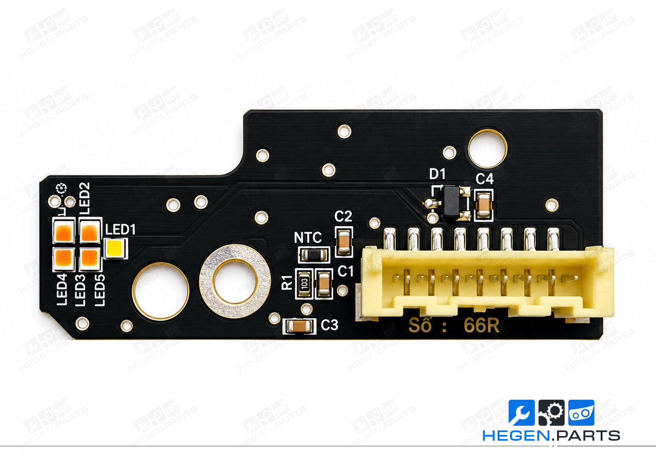 Платки за модули LED дневни светлини за мигач BMW 5 серия G30 G31 G38 F90 17-20 преди фейслифт, 6 серия G32 GT 17-20 преди фейслифт EU версия 63117214941 63117214942 7214941 7214942 DRL чип — десен
