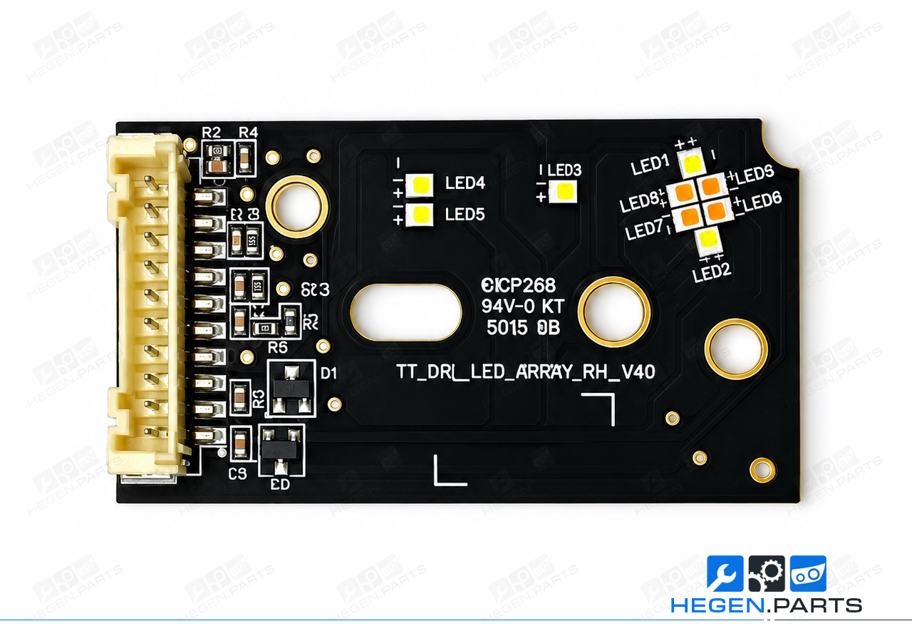 Платки за модули LED дневни светлини за фар INFINITI QX50 P71A 19-25 10850010900 10850010920 DRL чип — десен