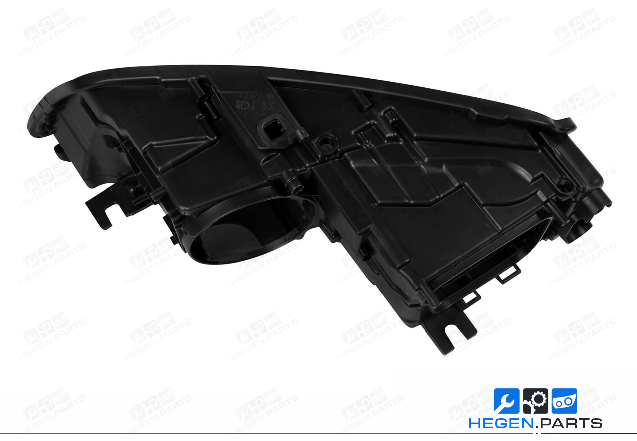 Десен корпус за фар на AUDI A8 D4 10-13 преди фейслифт Xenon