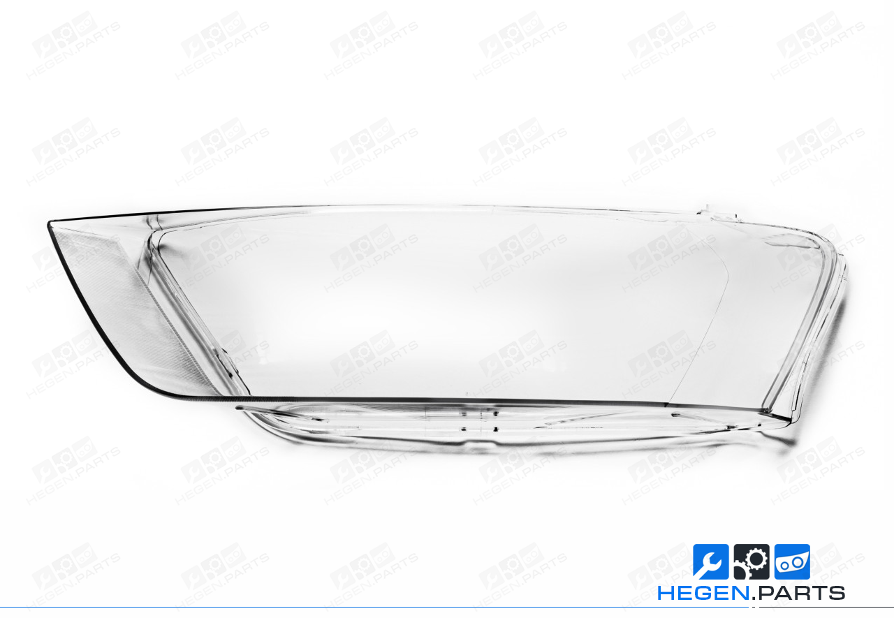 Ляво стъкло (капак) за фар на AUDI Q3 8U 10-15 преди фейслифт