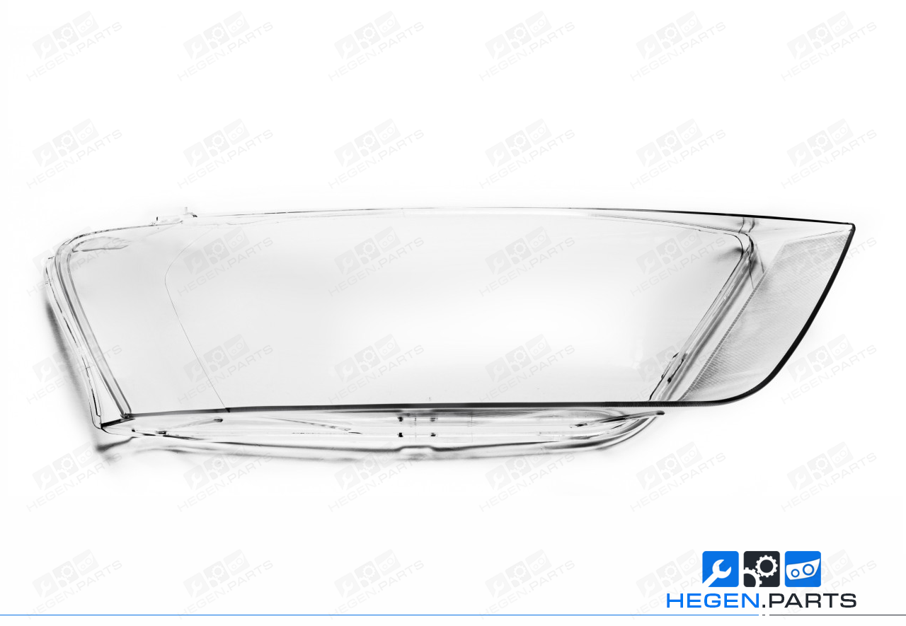 Дясно стъкло (капак) за фар на AUDI Q3 8U 10-15 преди фейслифт