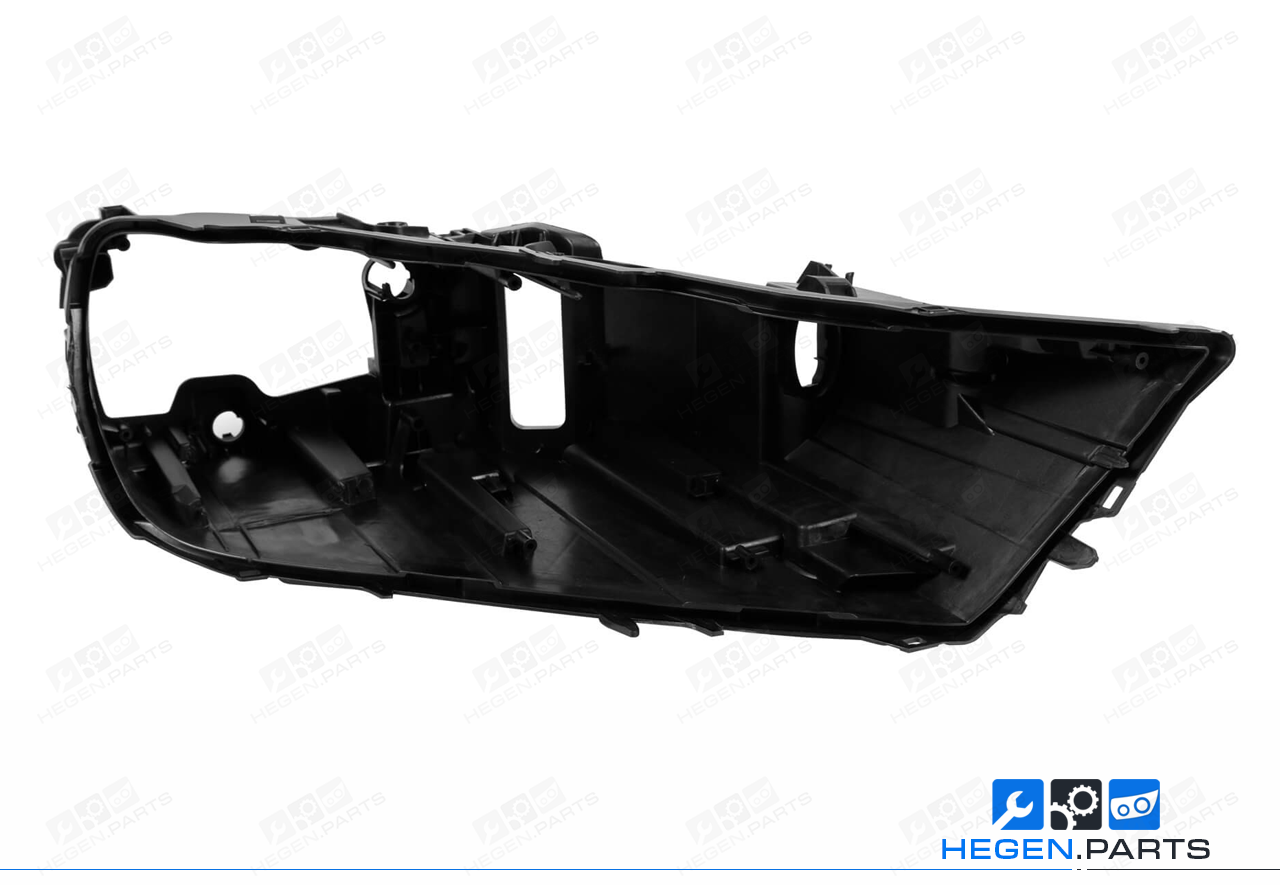 Десен корпус за фар на AUDI Q7 4M 15-19 преди фейслифт Xenon