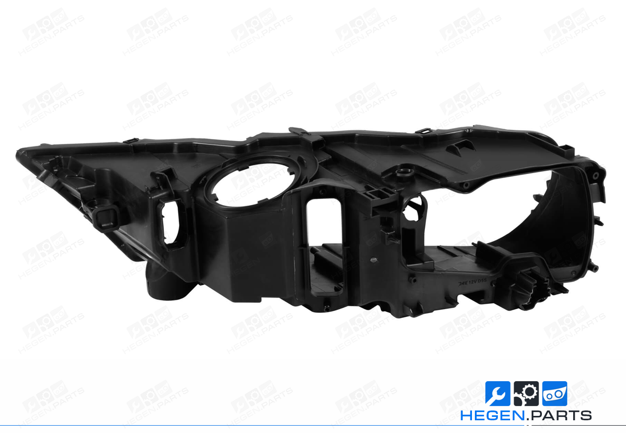 Десен корпус за фар на AUDI Q7 4M 15-19 преди фейслифт Xenon
