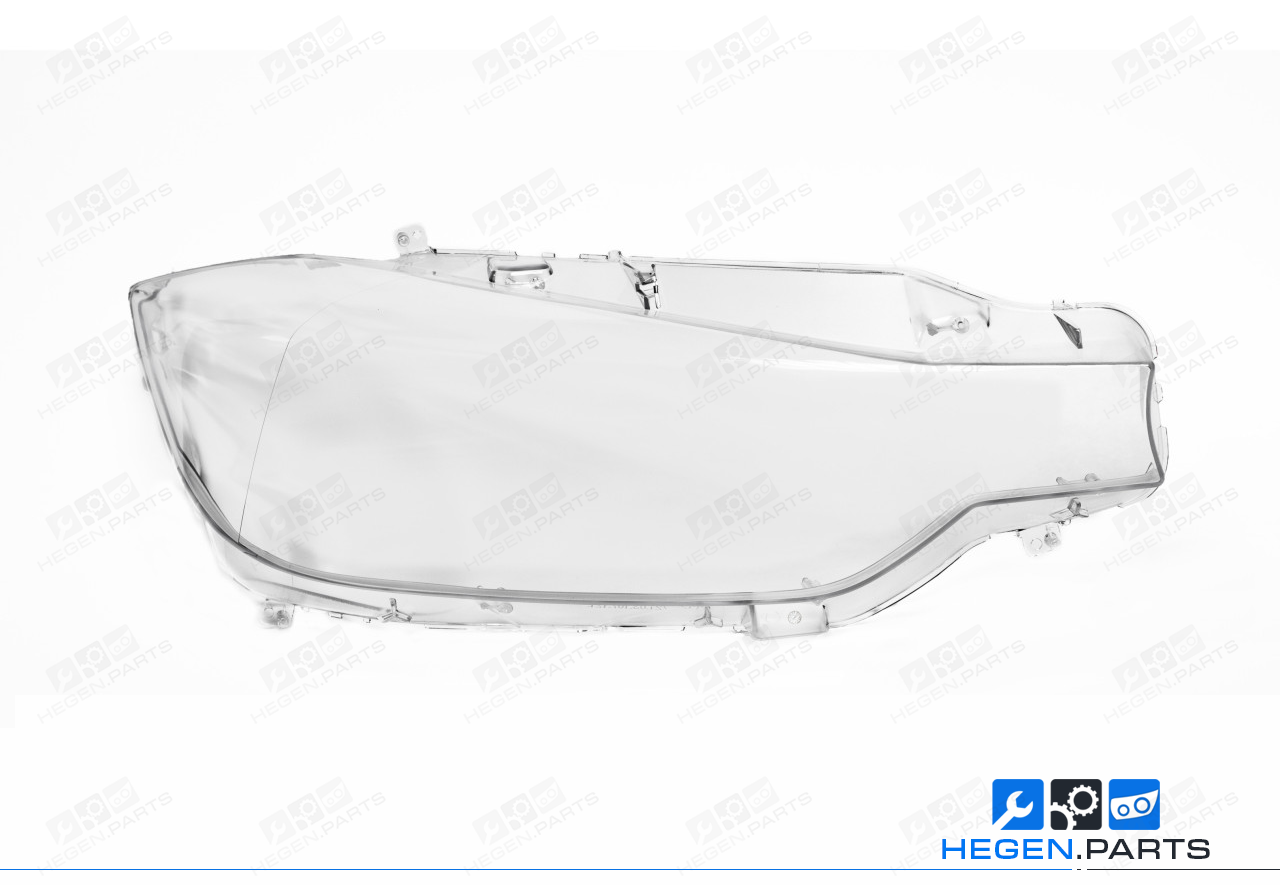 Дясно стъкло (капак) за фар на BMW 3 серия F30 12-15 преди фейслифт Xenon