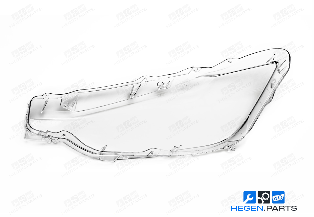 Дясно стъкло (капак) за фар на BMW 3 серия F30 12-15 преди фейслифт Xenon