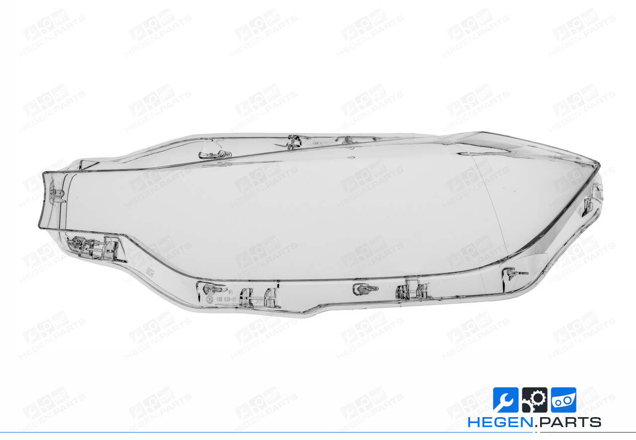 Ляво стъкло (капак) за фар на BMW 3 серия F30 15-18 фейслифт LED