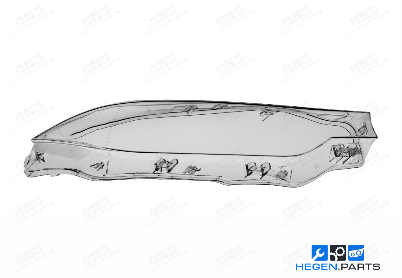 Дясно стъкло (капак) за фар на BMW 3 серия F30 15-18 фейслифт LED