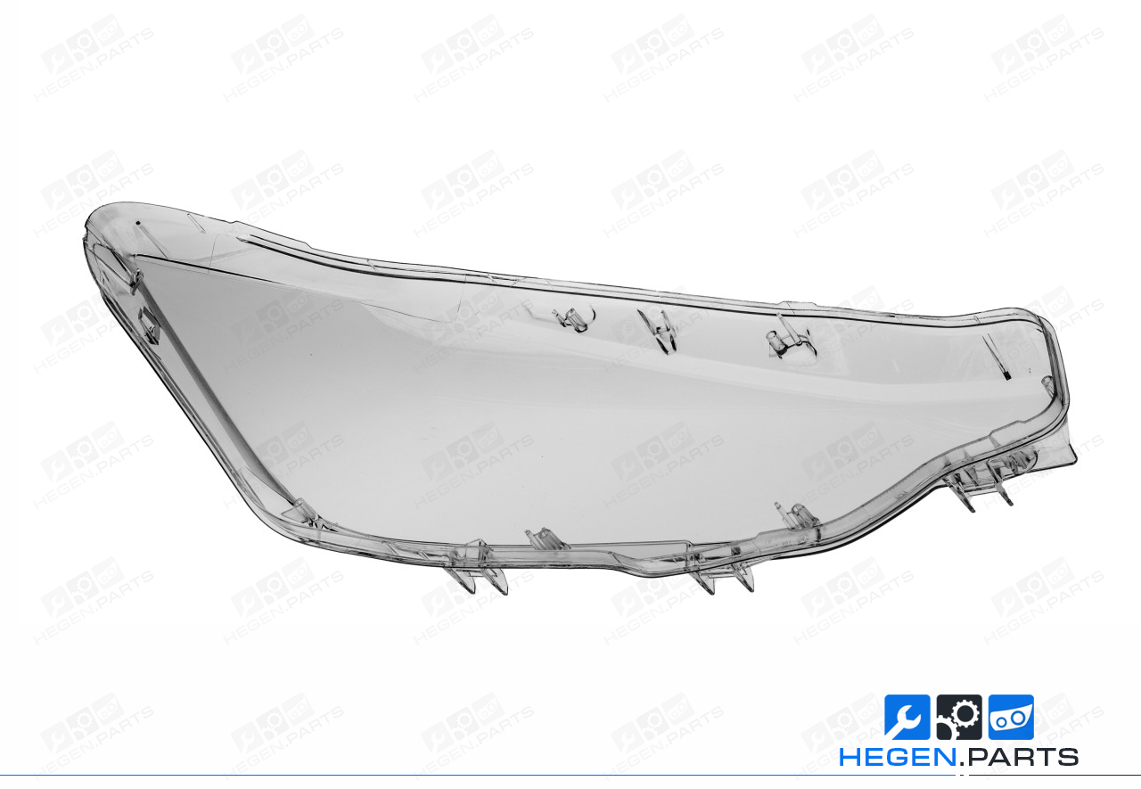 Ляво стъкло (капак) за фар на BMW 3 серия F30 15-18 фейслифт LED